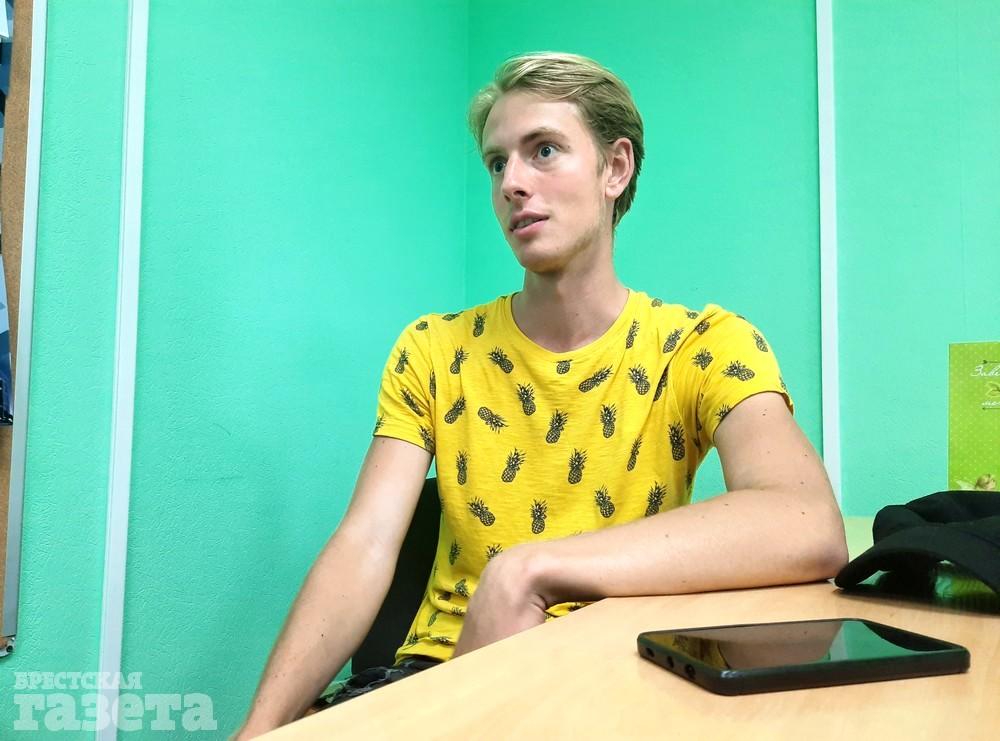 Кирилл Кветка в гостях у «Брестской газеты». Фото: