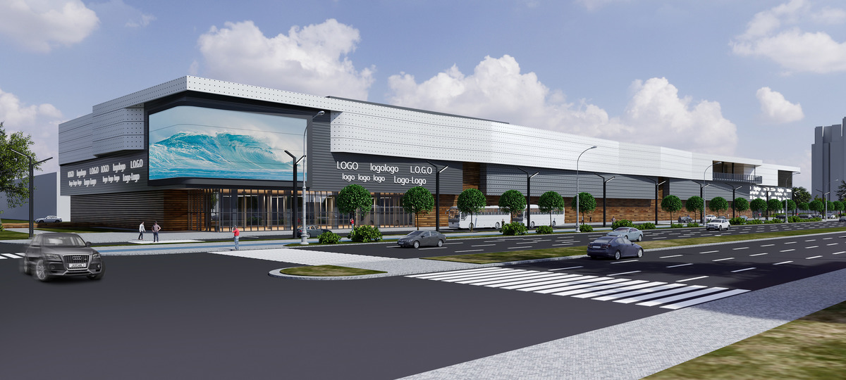 Так будет выглядеть ТРЦ, который строят на Московской в Бресте