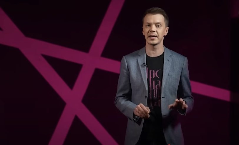 Игорь Тур на телеканале «ОНТ». Скриншот видео.