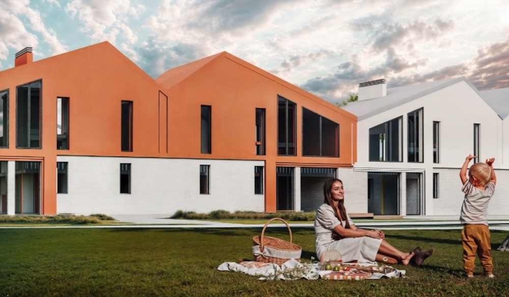 Проект домов новой застройки в районе Плоски в Бресте. Фото: wikidom.by.