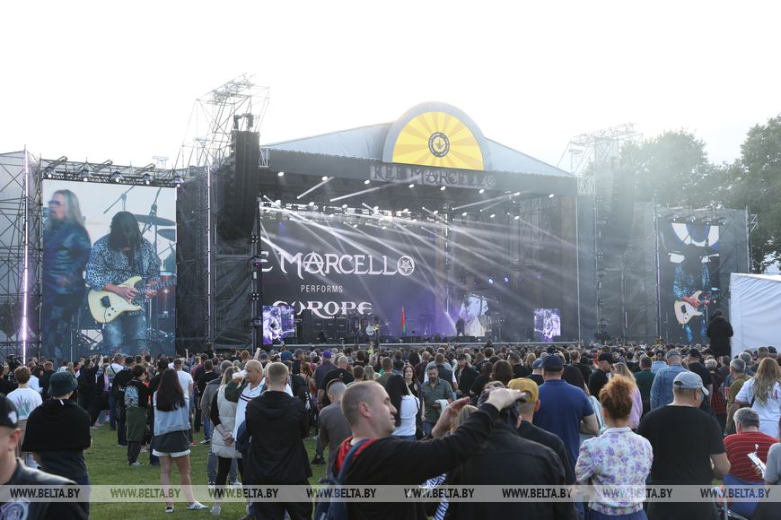 Рок-фестиваль «Солнцестояние» в Пружанах. Фото: БЕЛТА.