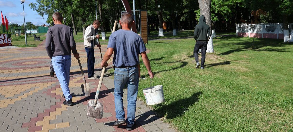 Осужденные, общественные работы, Иваново