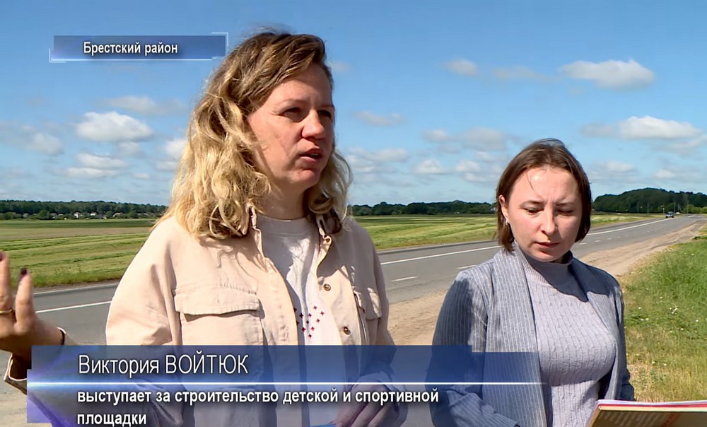 Виктория Войтюк, жительница Малых Мотыкал. Скриншот видео