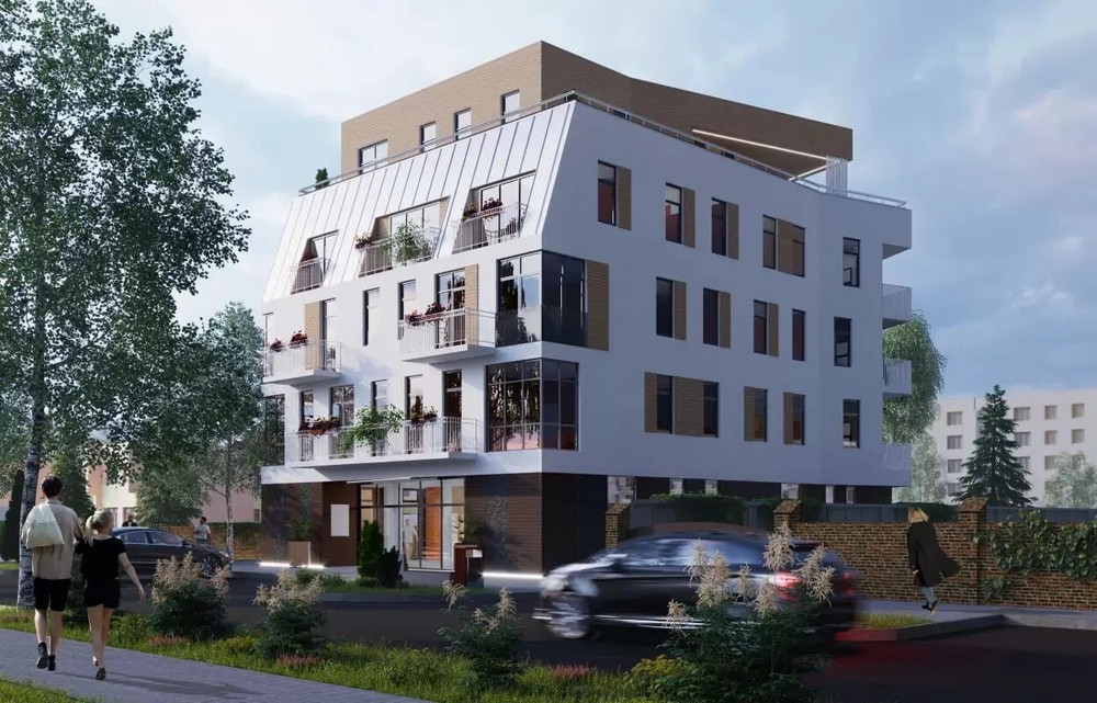 Проект дома на улице Карбышева, 62 в Бресте. Фото: ООО «СК «Аматар»