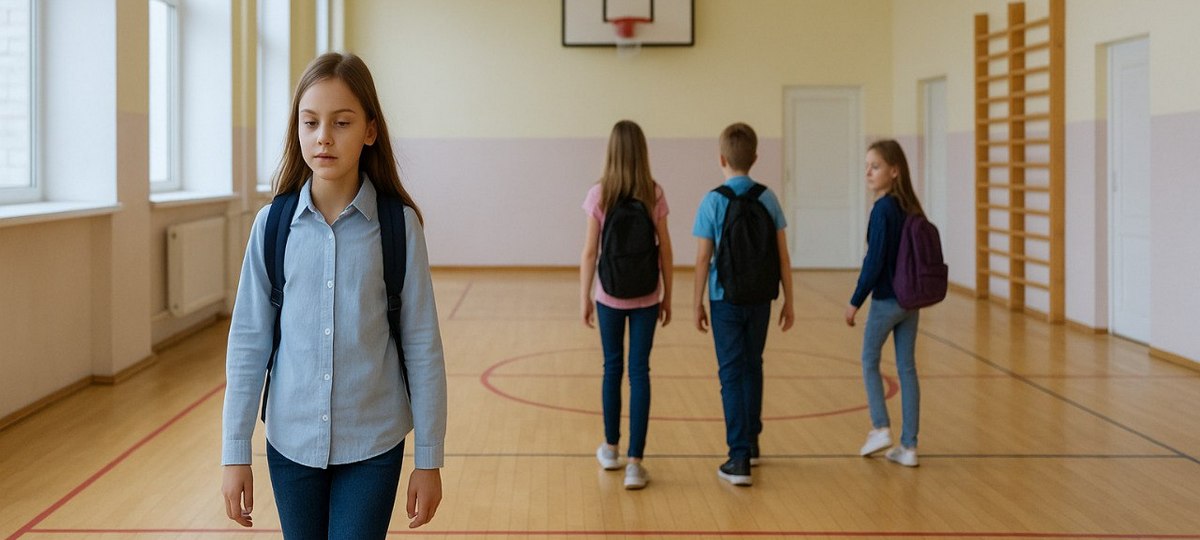 ШІ, школа, ілюстрацыя, школьнікі