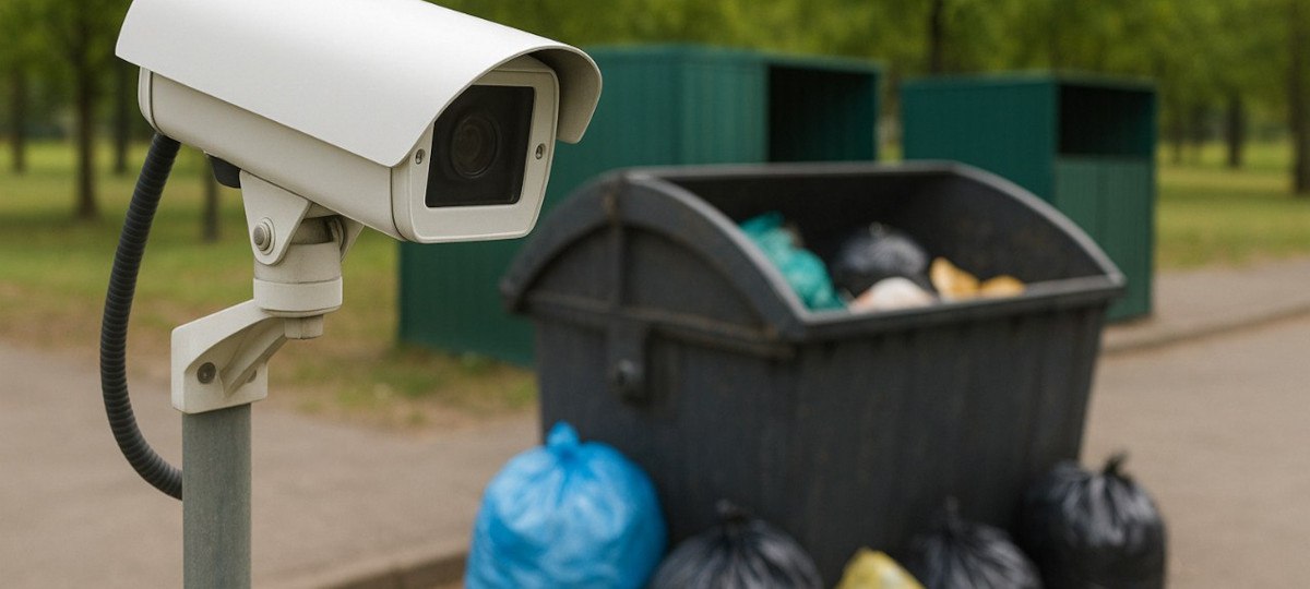 В Беларуси ловят "мусорщиков" через видеонаблюдение