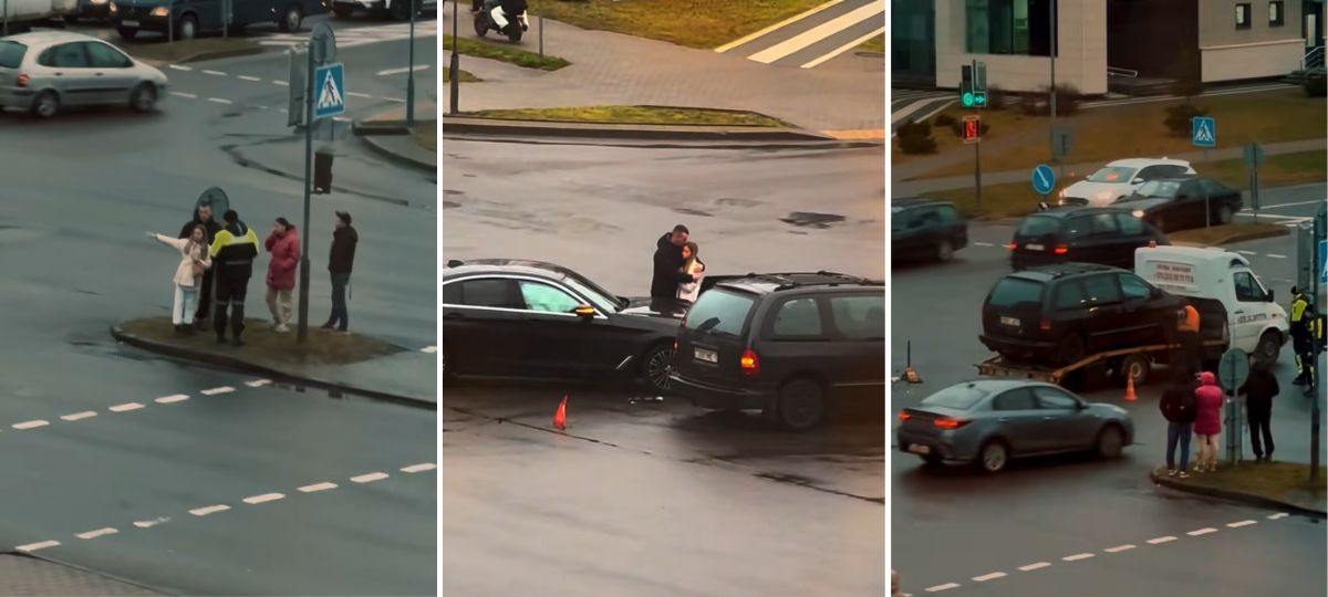 ДТП в Бресте, которое растрогало TikTok. Коллаж BGmedia