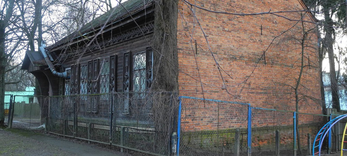 цагляны будынак дарэвалюцыйнага часу