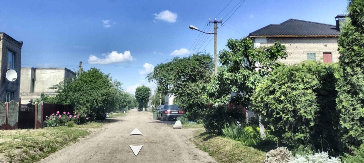 Переулок Аржановой в Бресте. Скриншот яндекс-карт