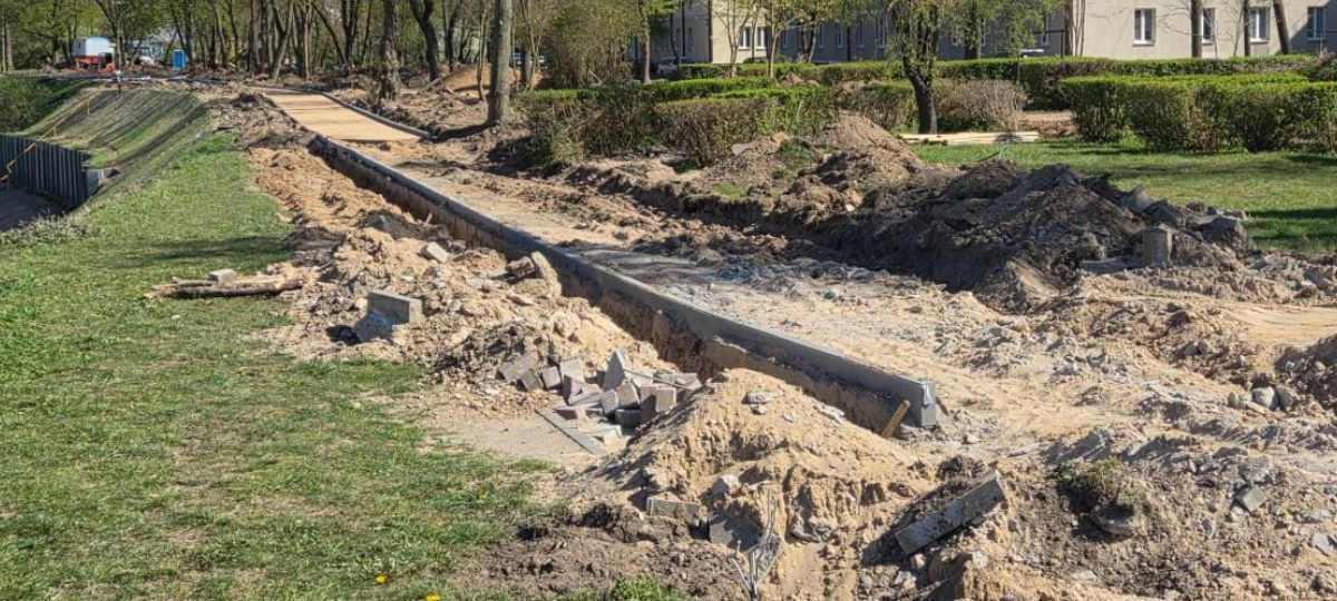Сквер на Дарвина в Гродно