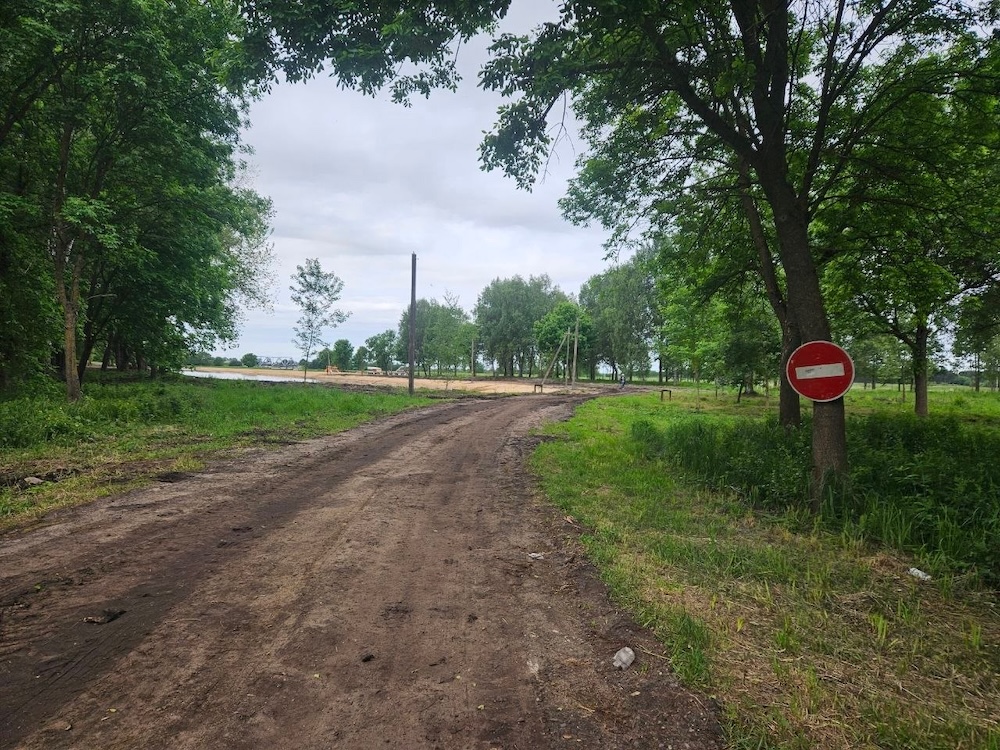 Дорога к реке Уше в Молодечно