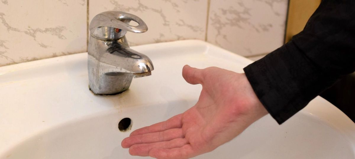 Нет воды в кране