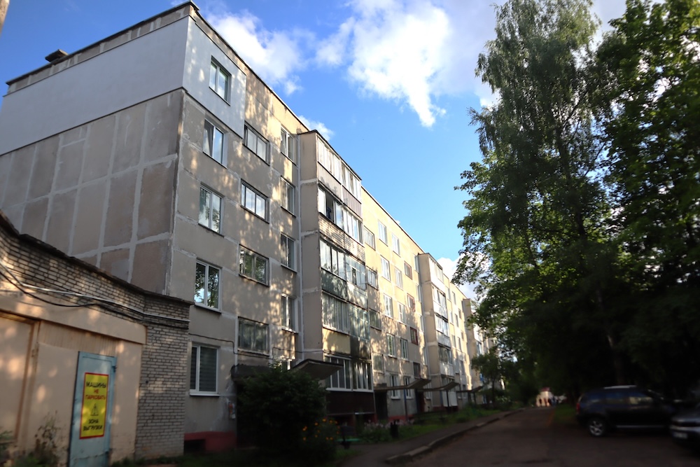 Дом №22б на улице Богдана Хмельницкого в Молодечно.