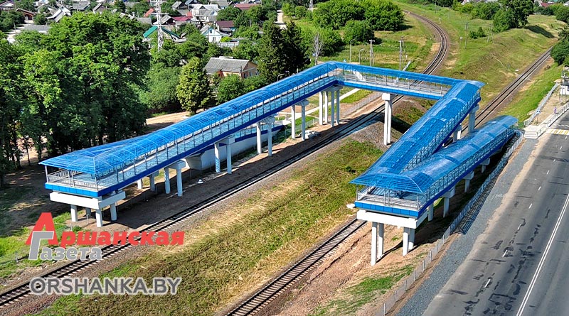 Новый путепровод в Орше