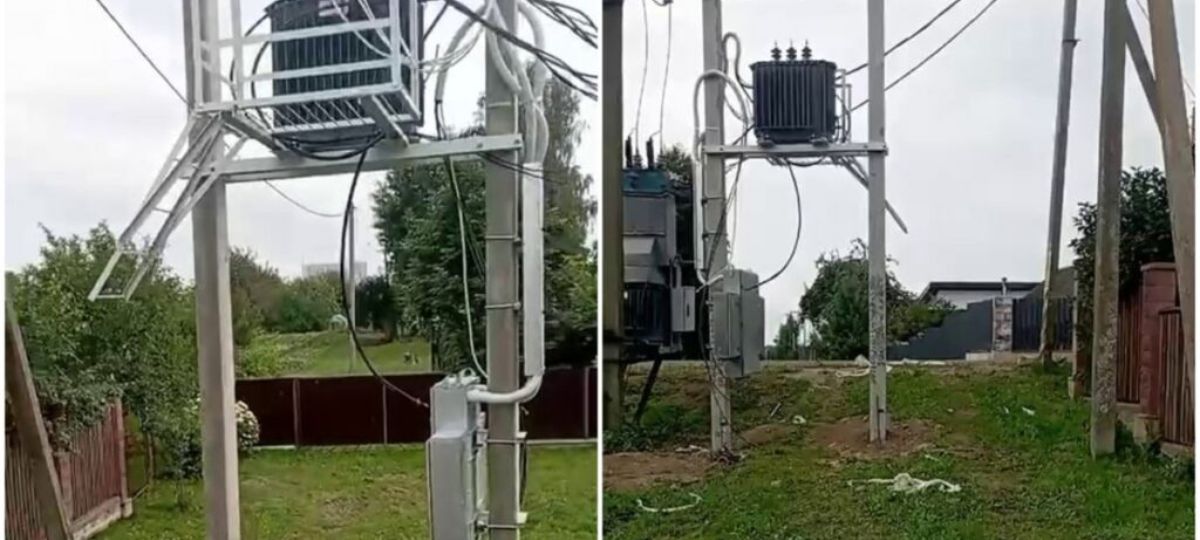 Подстанция на участке в Зазерке