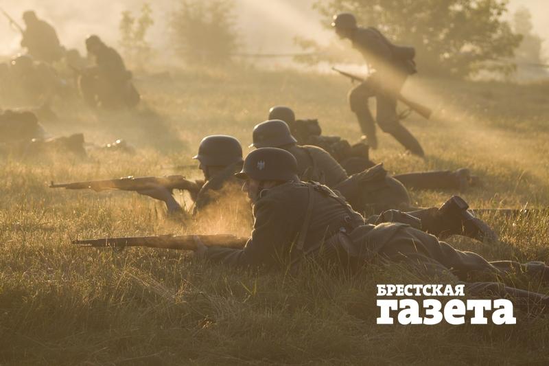 Военно-историческая реконструкция в Брестской крепости в 2016 году. Фото: BGmedia